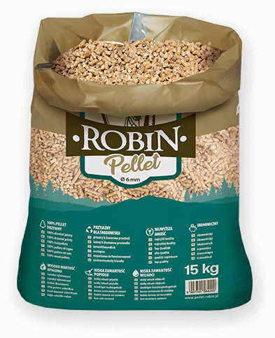 worek pelletu opałowego Robin do kupienia w Czchowie lub sklepie internetowym